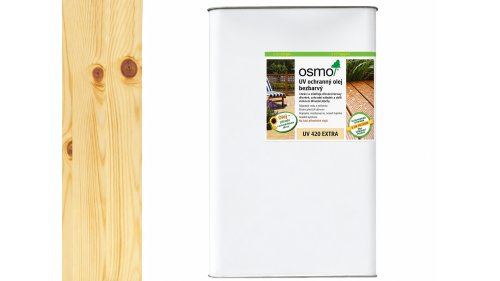 Osmo 420 Extra UV ochranný olej bezbarvý polomat 25 l