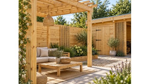 Osmo 420 UV Ochranný olej Extra – pergola, zahradní domek a nábytek
