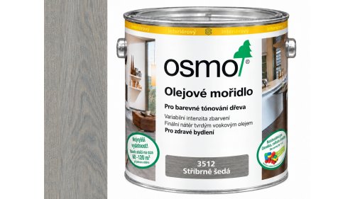 Osmo 3512 Olejové mořidlo Stříbrně šedá 2,5 l