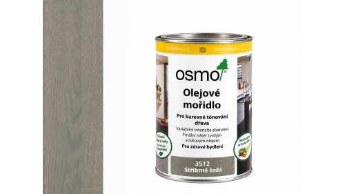 Osmo 3512 Olejové mořidlo Stříbrně šedá 1 l