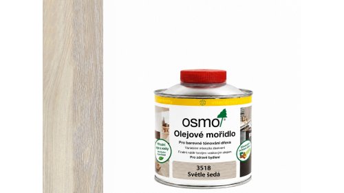 Osmo 3518 Olejové mořidlo Světle šedá 0,5 l