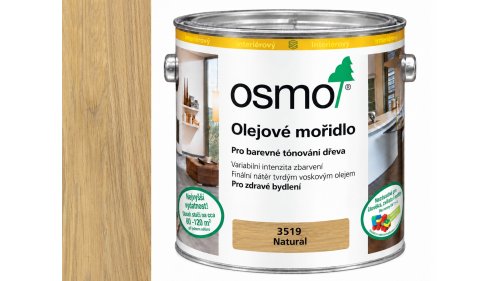 Osmo 3519 Olejové mořidlo Natural 2,5 l