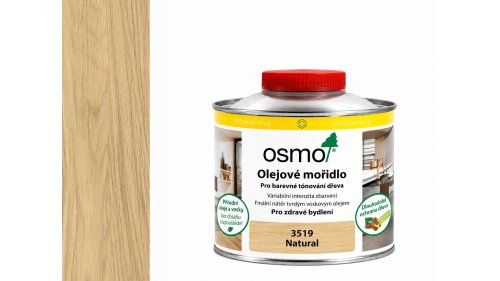 Osmo 3519 Olejové mořidlo Natural 0,5 l