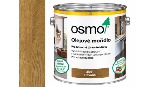 Osmo 3541 Olejové mořidlo Havana 2,5 l