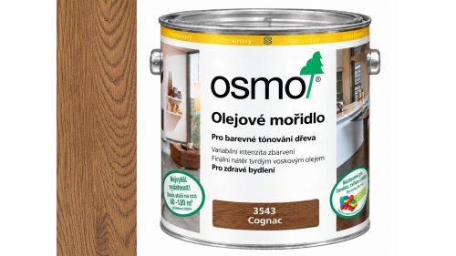 Osmo 3543 Olejové mořidlo Cognac 2,5 l