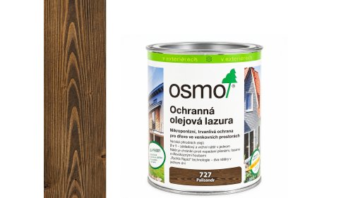 OSMO 727 Palisandr olejová lazura polomat 0,75 l