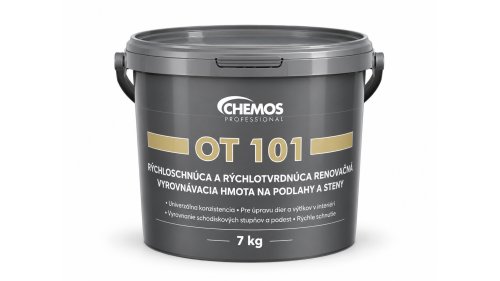 CHEMOS OT 101 – rychleschnoucí opravná a vyrovnávací hmota 7 kg