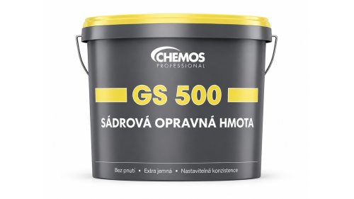 CHEMOS GS 500 Sádrová vyrovnávací hmota 0–30 mm 10 kg