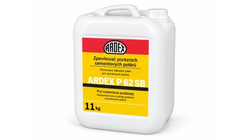 ARDEX P 62 SB Zpevňovač porézních cementových potěrů 11 kg