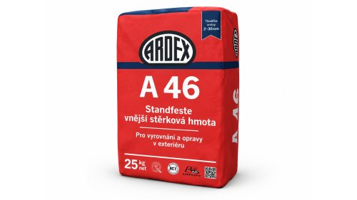 ARDEX A 46 Opravná cementová hmota 2–30 mm 25 kg