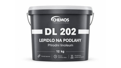 CHEMOS DL 202 Lepidlo na přírodní linoleum 6 kg