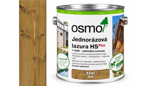 OSMO 9241 Dub HS Plus jednorázová lazura 2,5 l