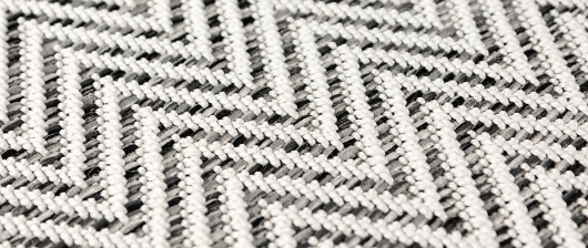 Venkovní koberce bílé