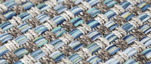 Venkovní koberce modré