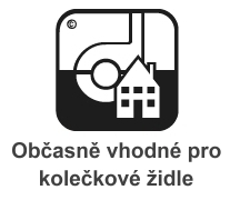 Zátěžové koberce vhodné pro příležitosné použití kolečkových židlí