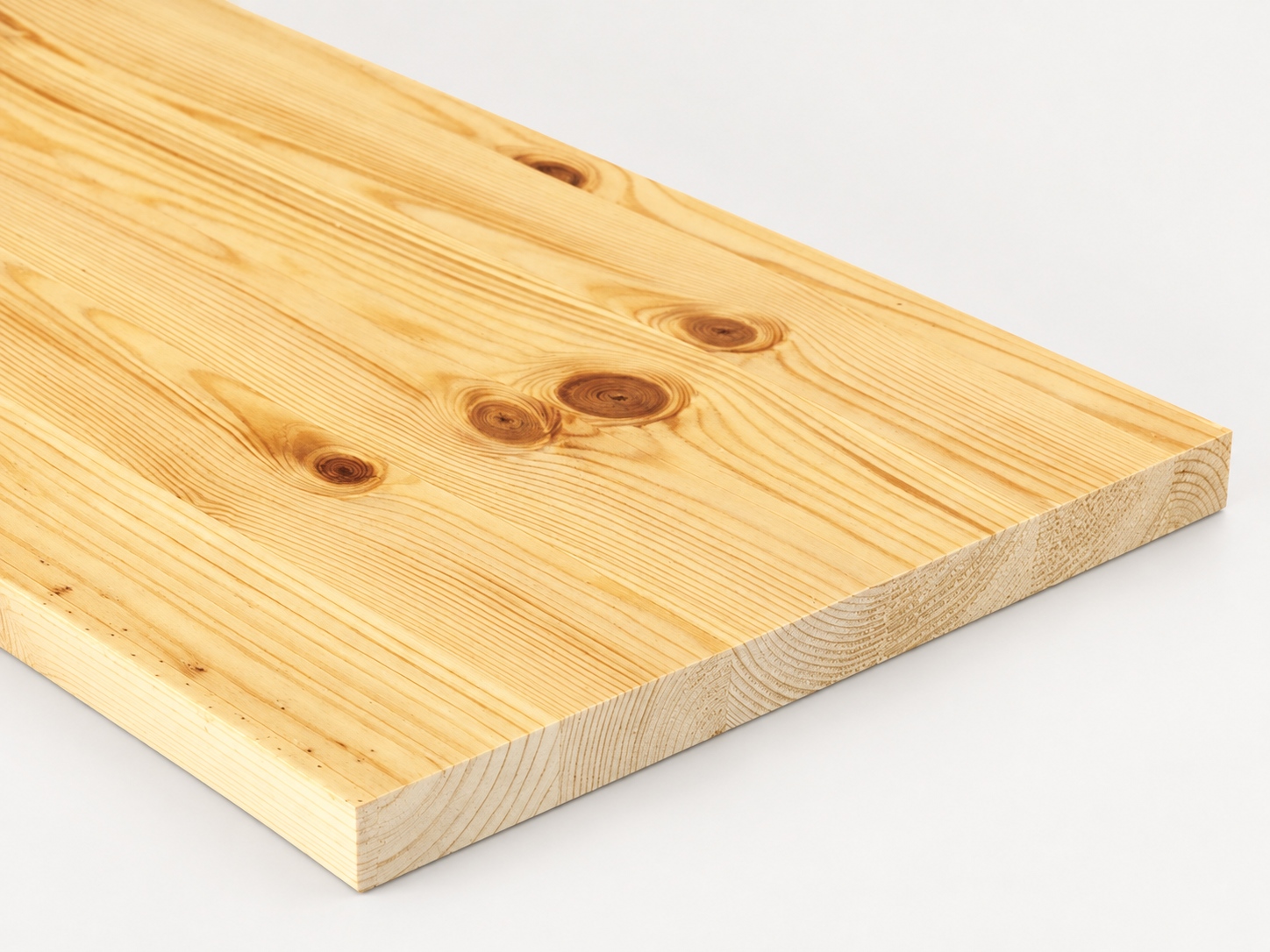 Osmo 420 Extra bezbarvý polomat – vzorek na borovici