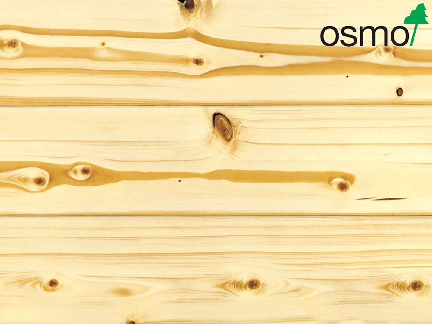 Osmo 420 Extra bezbarvý polomat – vzorek na smrku