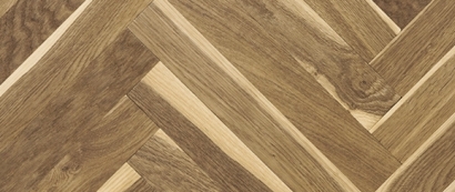 Dřevěné podlahy se vzorem Herringbone